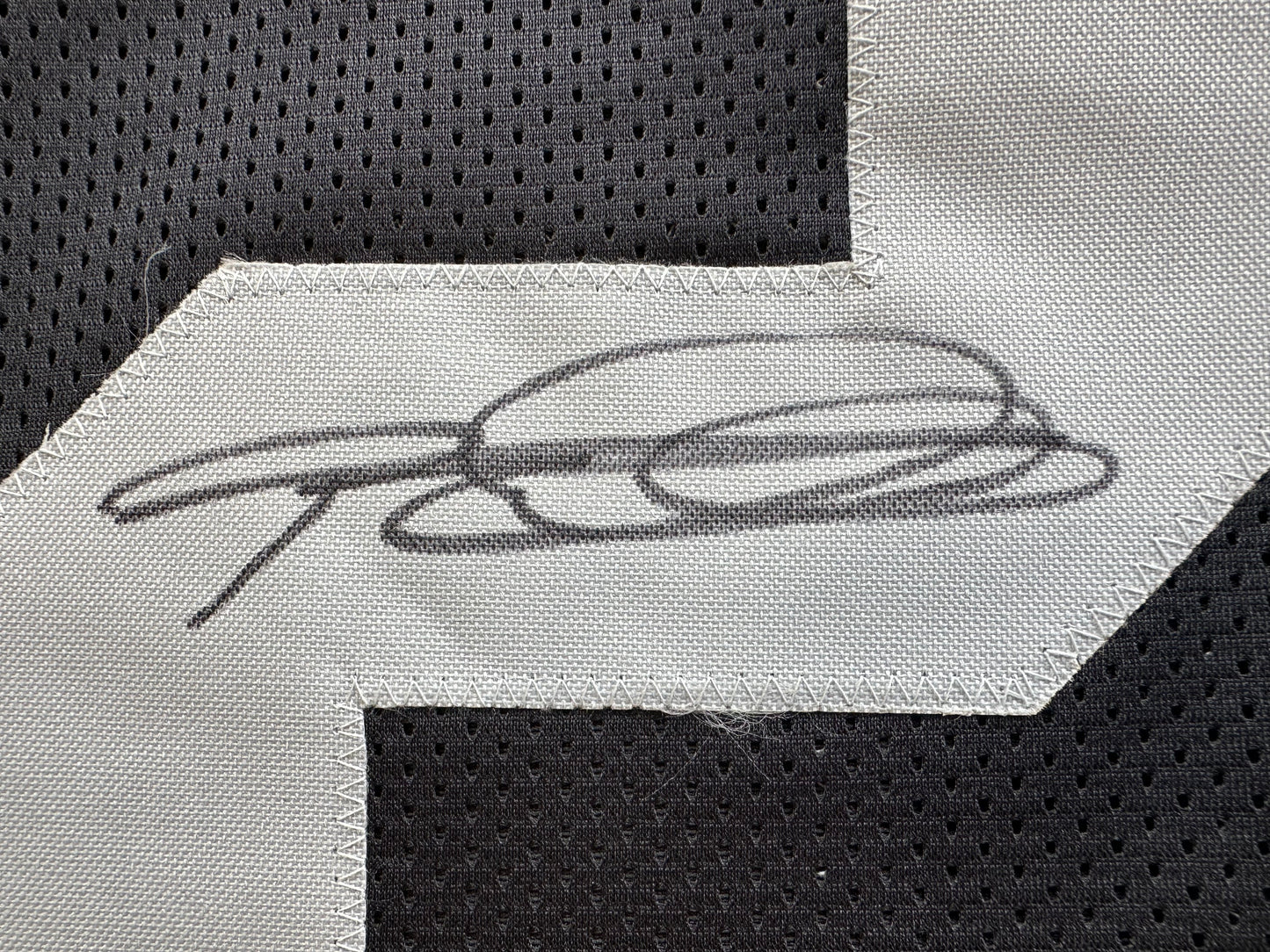 ROD WOODSON Oakland Raiders SIGNED FOOTBALL JERSEY XL Steelers Purdue BAS COA