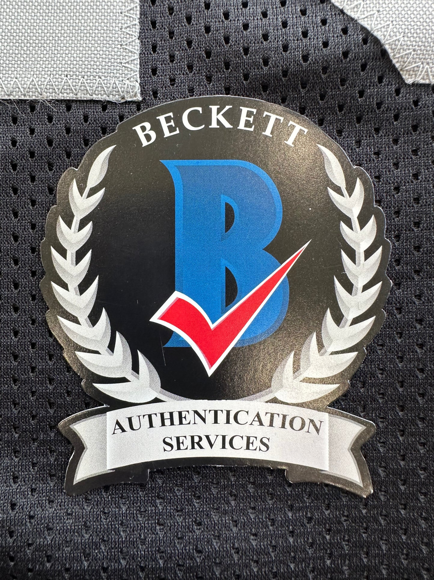 ROD WOODSON Oakland Raiders SIGNED FOOTBALL JERSEY XL Steelers Purdue BAS COA