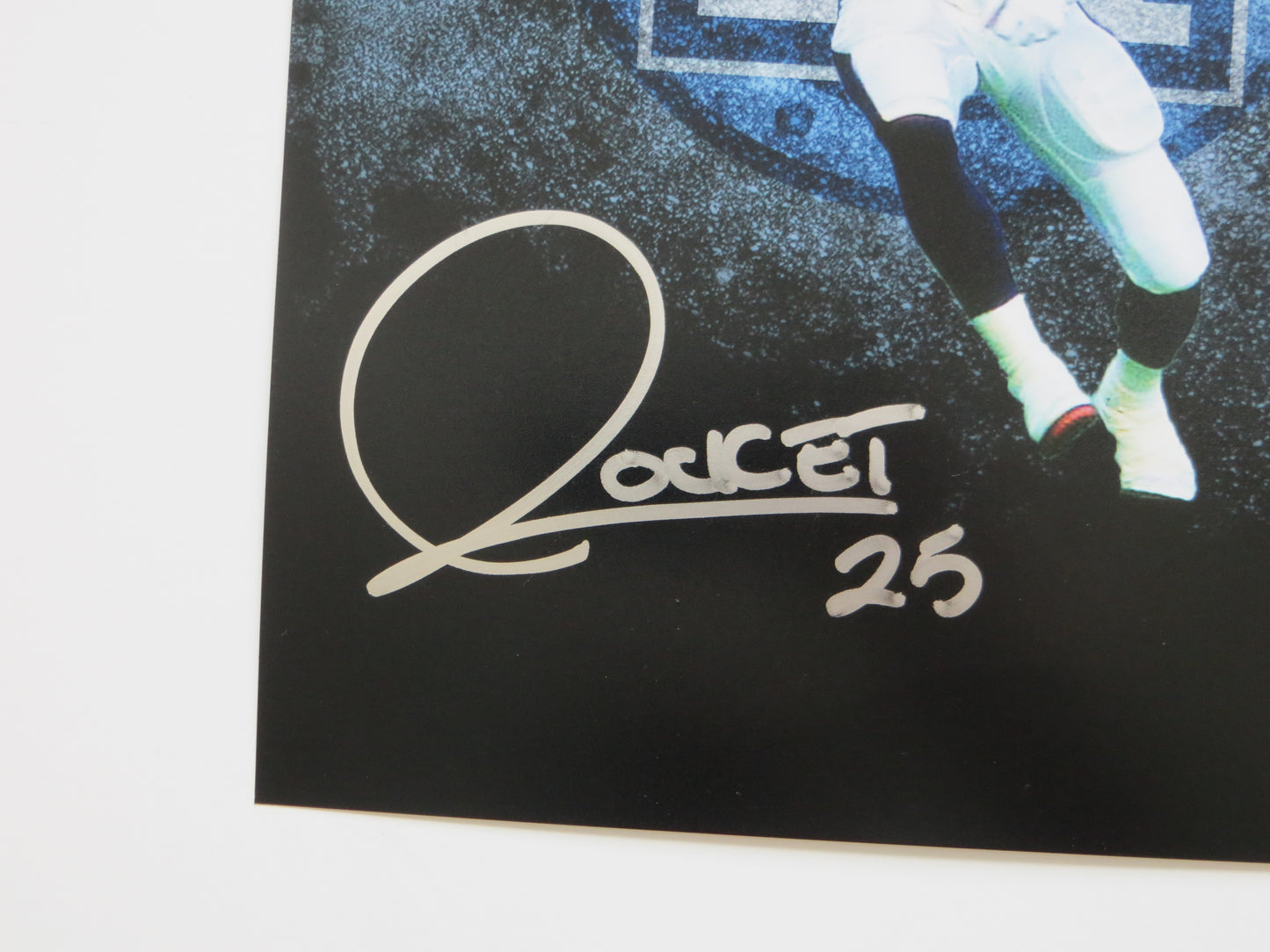 RAGHIB ROCKET ISMAIL TORONTO ARGONAUTS SIGNED 8x10 PHOTO CN Tower BAS