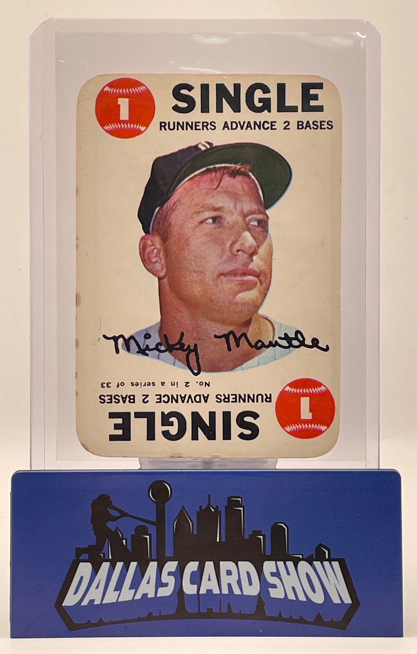 1968 Topps Game - Mickey Mantle #1 Single Runners