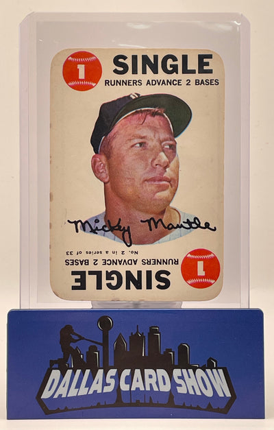 1968 Topps Game - Mickey Mantle #1 Single Runners