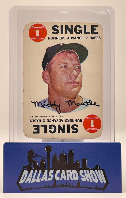 1968 Topps Game - Mickey Mantle #1 Single Runners