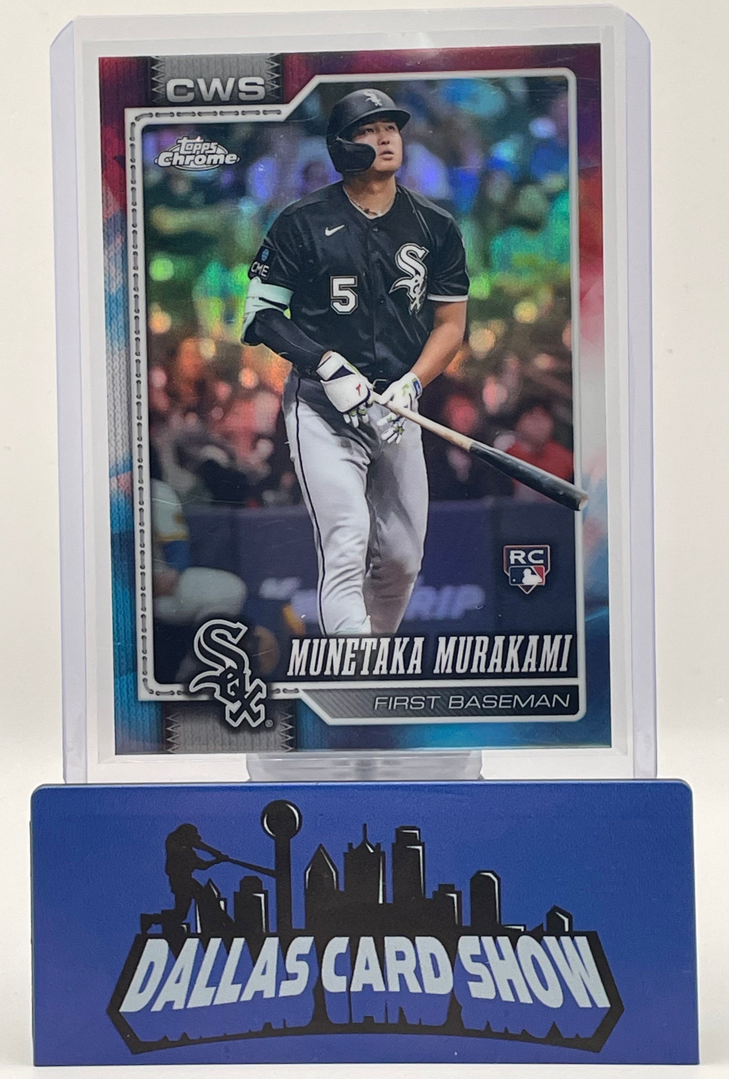2026 Topps Chrome #274 Munetaka Murakami Red White and Blue Rookie RC