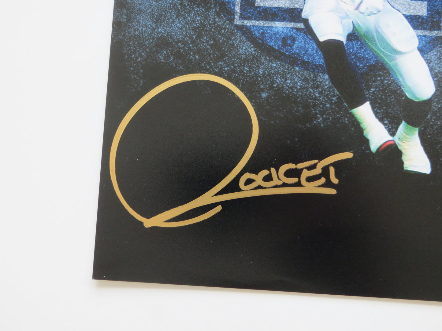 RAGHIB ROCKET ISMAIL TORONTO ARGONAUTS SIGNED 8x10 Custom Edit Logo PHOTO BAS