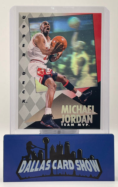 1992-93 Upper Deck Michael Jordan Team MVP Card #4