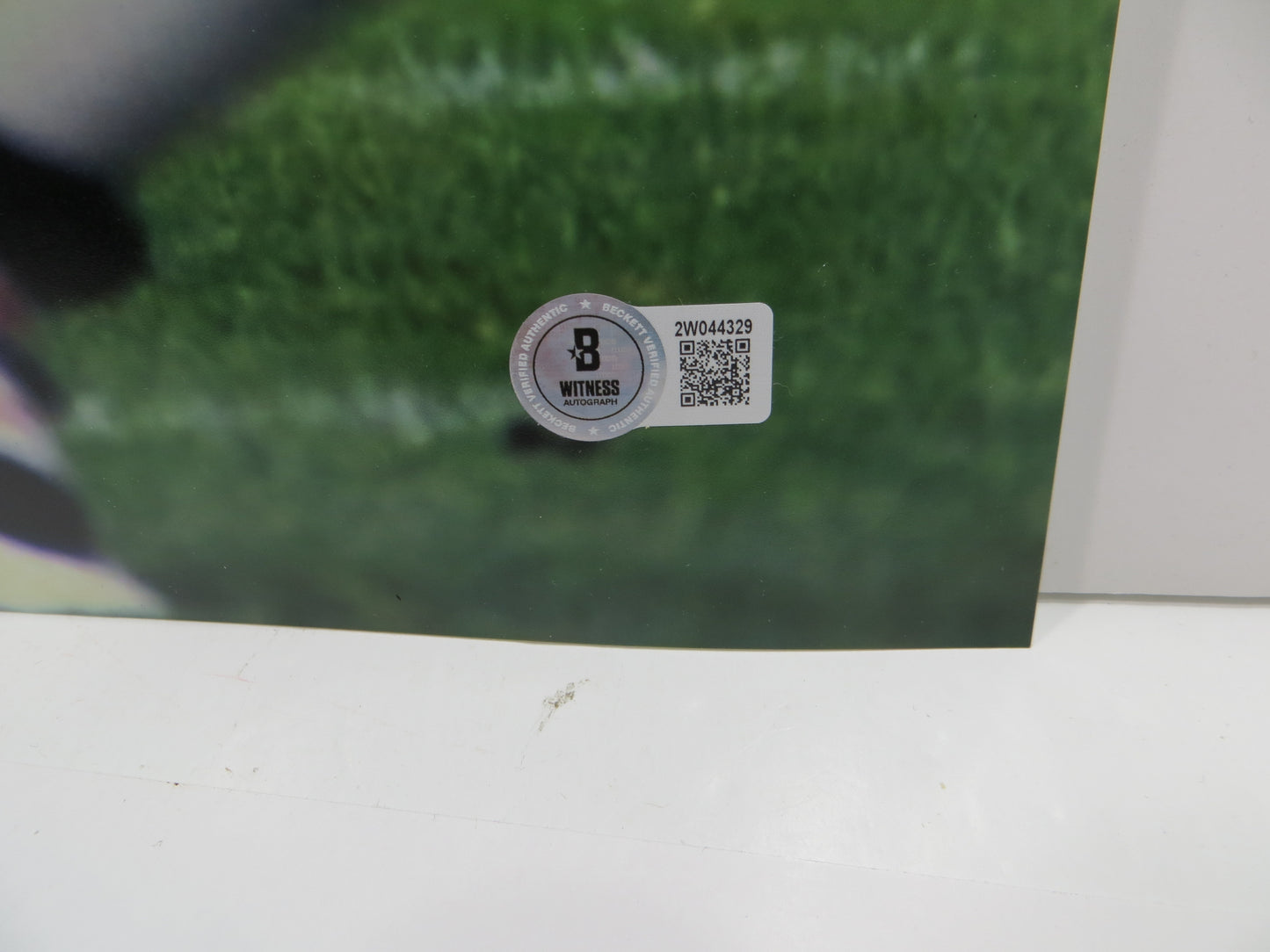 ZACH THOMAS Miami Dolphins SIGNED 16x20 PHOTO Texas Tech Red Raiders BAS COA