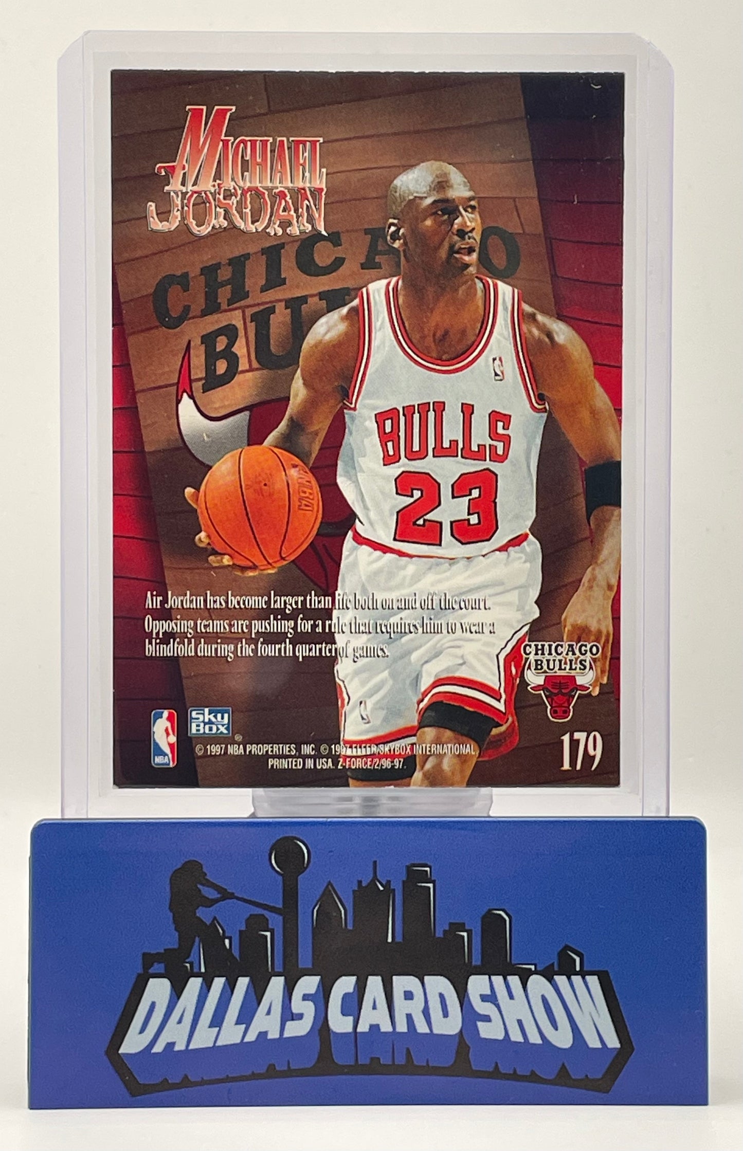 1996-97 Skybox Z Force - Michael Jordan #179 Zupermen