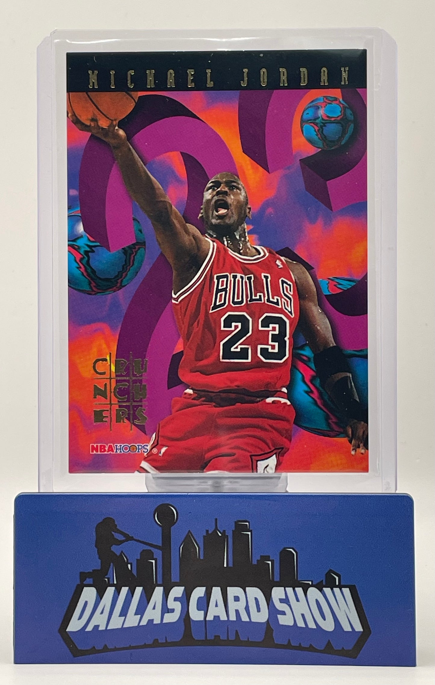 1995 SkyBox NBA Hoops Crunchers Michael Jordan #1 of 25 Chicago Bulls