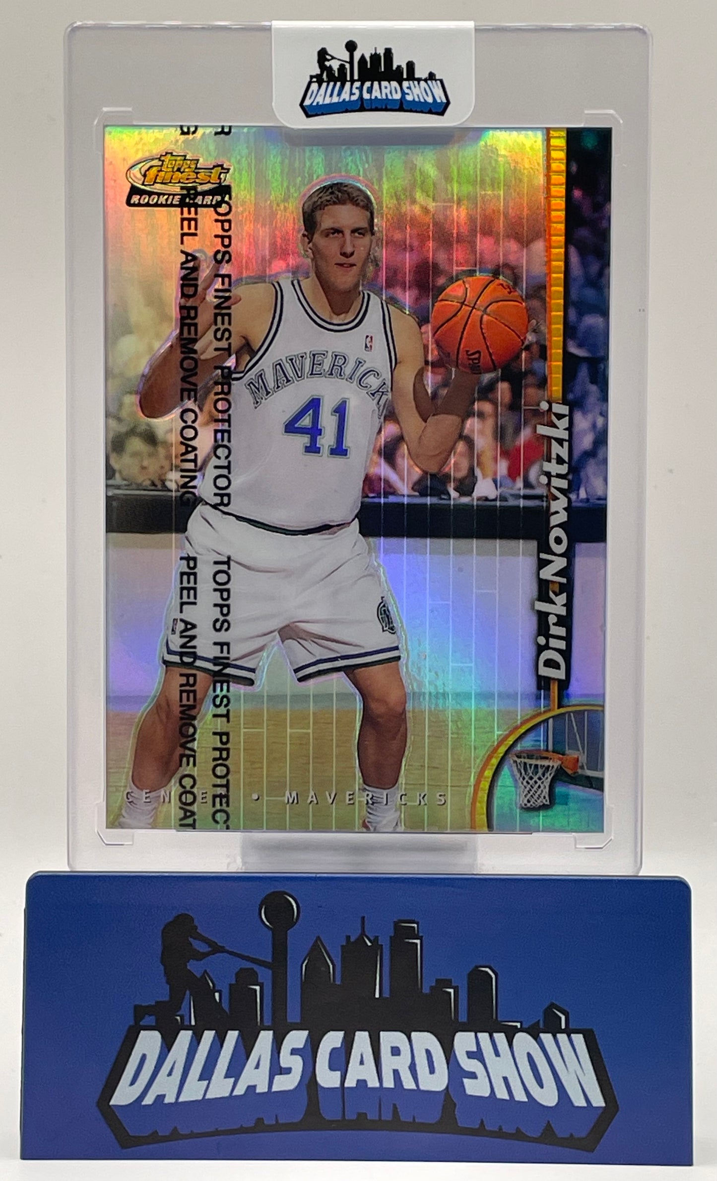 1998-99 Topps Finest #234 Dirk Nowitzki Refractor Rookie RC
