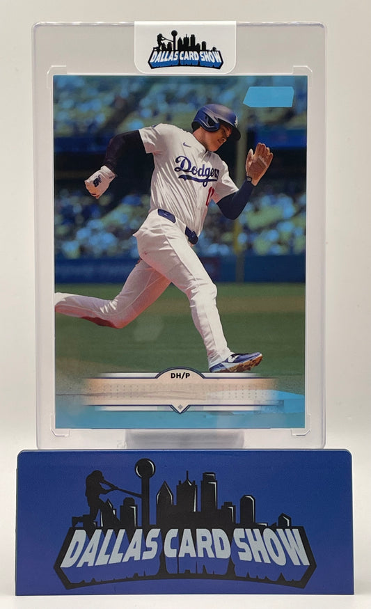 2025 Topps Stadium Club - Shohei Ohtani #58 Light Blue Foil No Name