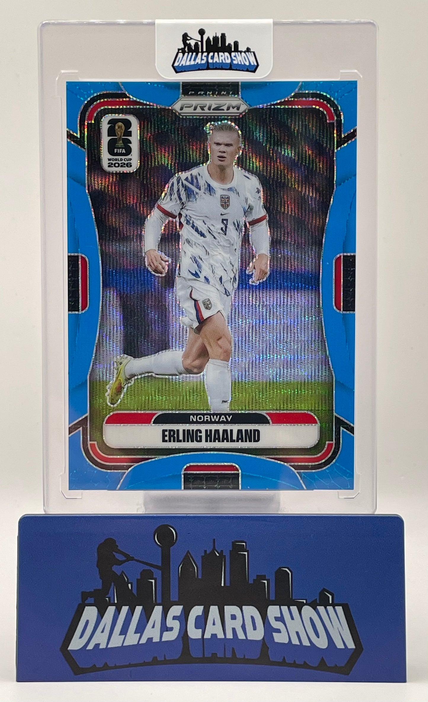 2026 Panini Prizm FIFA World Cup #333 Erling Haaland Light Blue /225