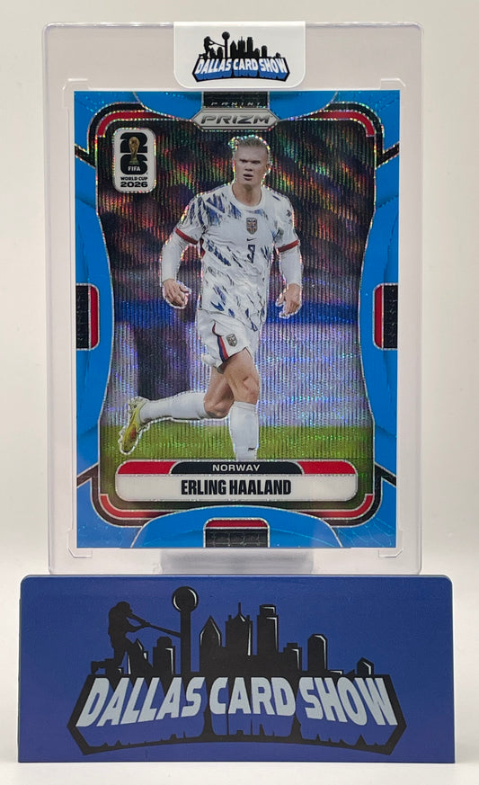2026 Panini Prizm FIFA World Cup #333 Erling Haaland Light Blue /225