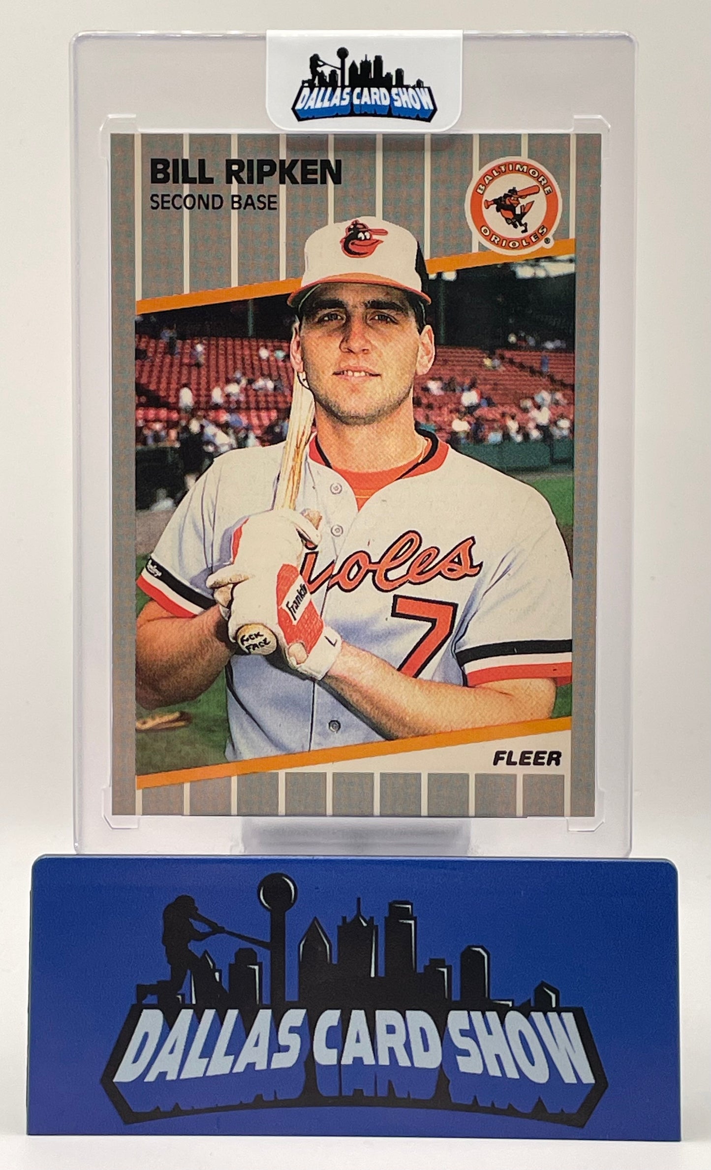 1989 Fleer #616 Bill Ripken FF Error