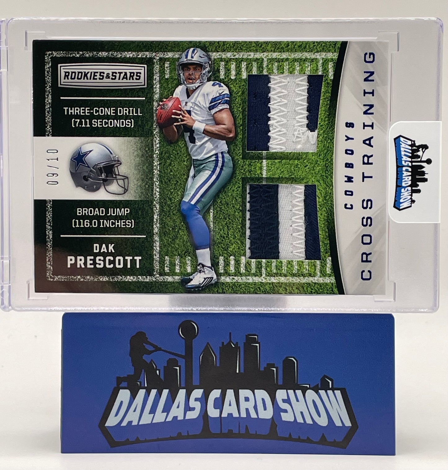 2016 Panini Rookies & Stars #29 Dak Prescott Cross Training Relic /10