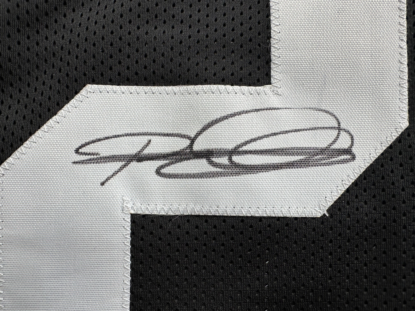 ROD WOODSON Pittsburgh Steelers SIGNED FOOTBALL JERSEY XL Ravens Purdue BAS COA