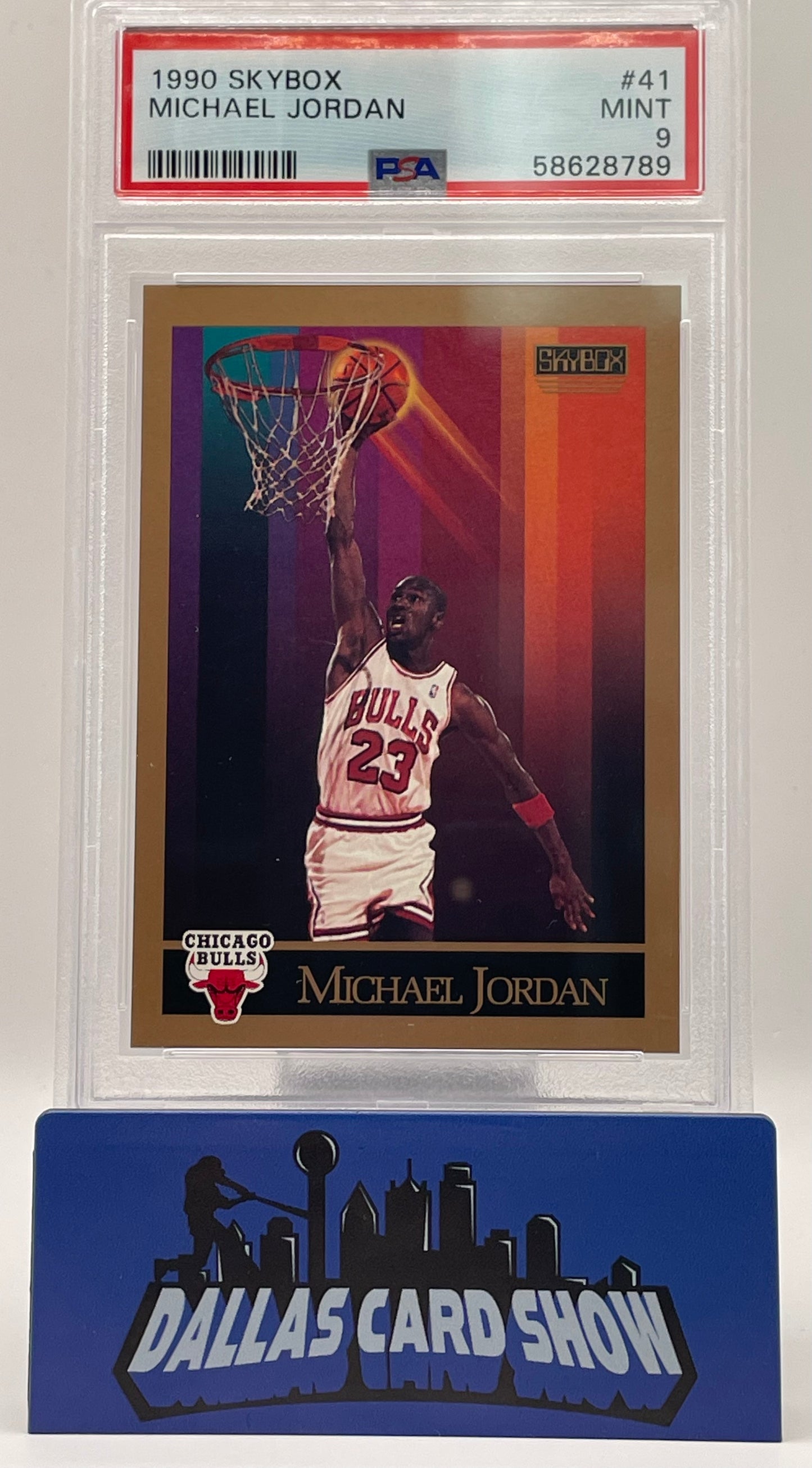 1990 Skybox #41 Michael Jordan PSA 9