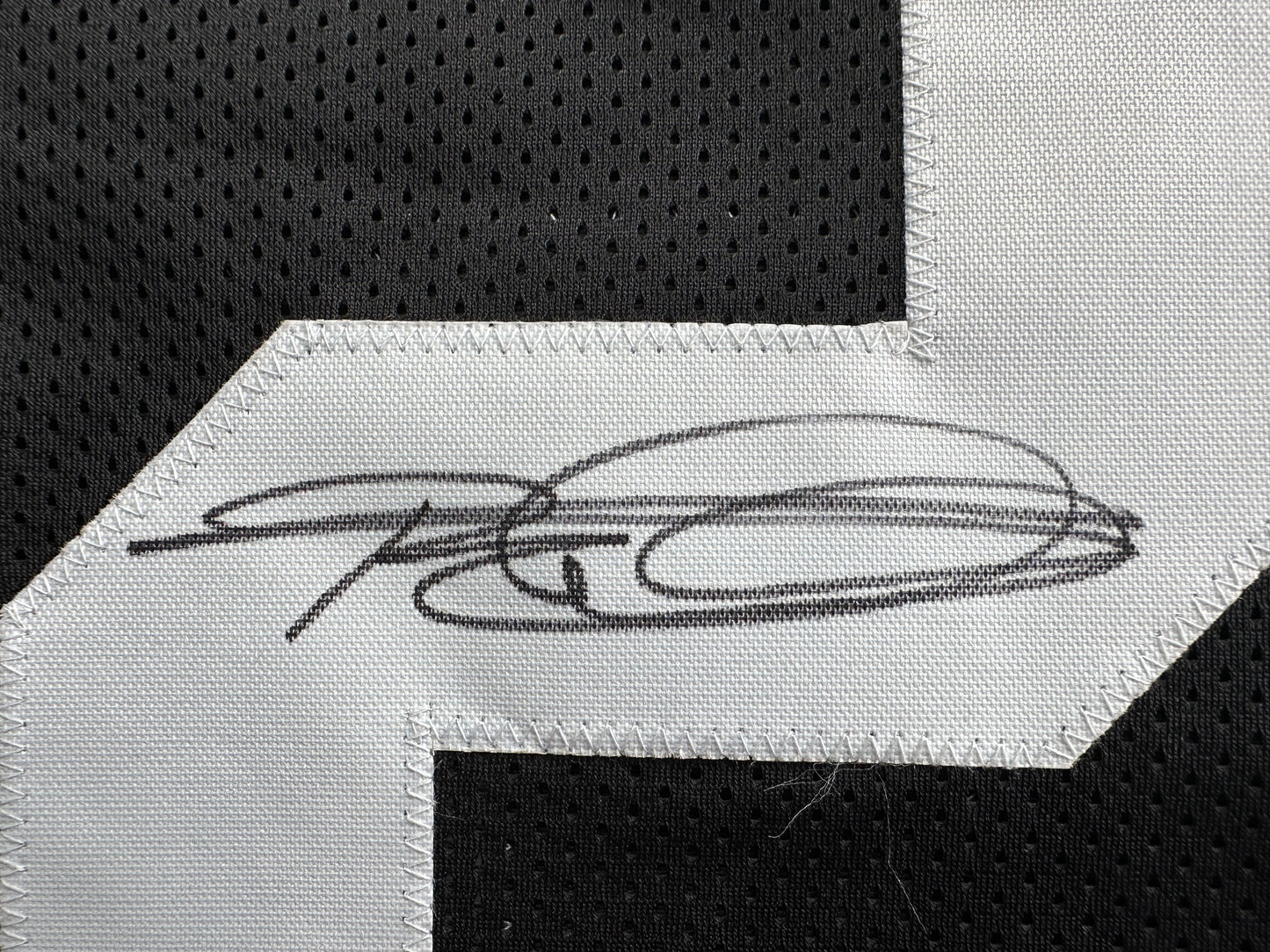 ROD WOODSON Pittsburgh Steelers SIGNED FOOTBALL JERSEY XL Ravens Purdue BAS COA