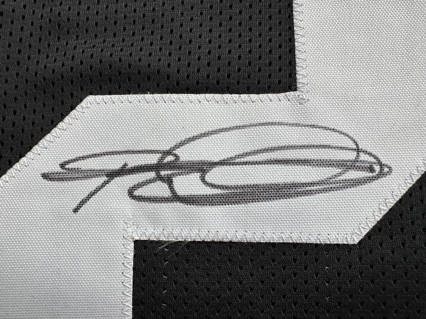 ROD WOODSON Pittsburgh Steelers SIGNED FOOTBALL JERSEY XL Ravens Purdue BAS COA