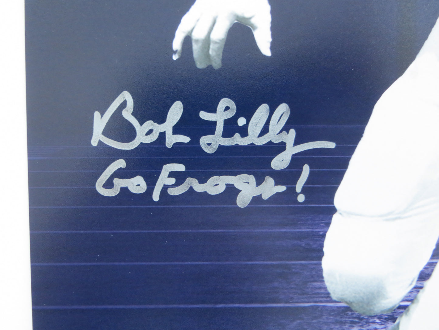 BOB LILLY TCU PURPLE 8x10 Go Frogs!