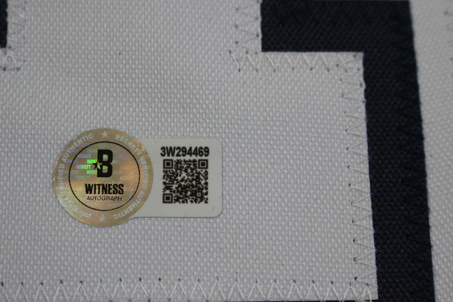 DANNY WHITE SIGNED FOOTBALL ROAD JERSEY 2XL Dallas Cowboys BAS COA
