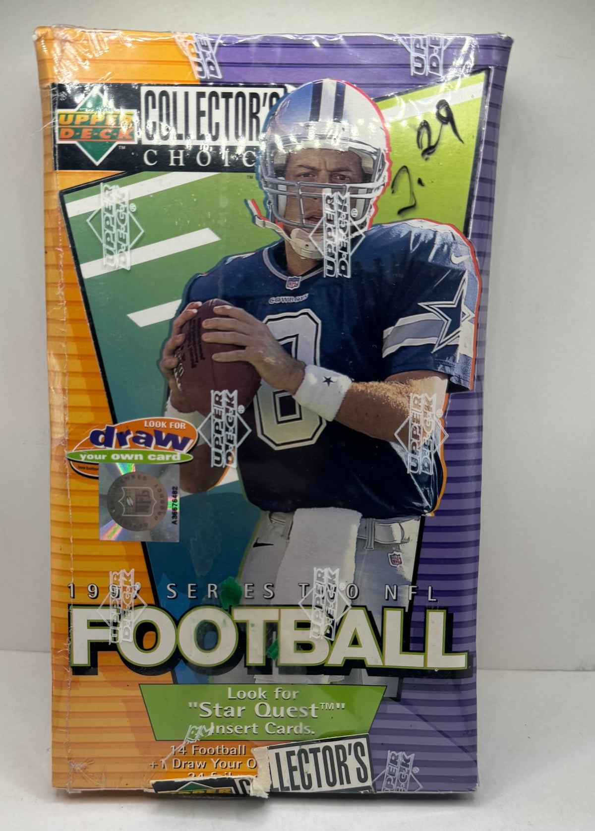 1997 Upper Deck Football Series Two Hobby Box Sealed