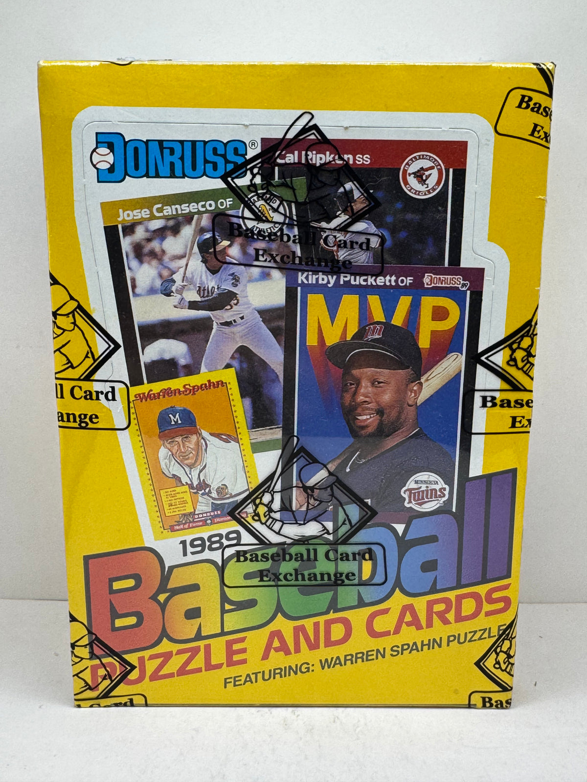 1989 Donruss Baseball Sealed Box BBCE Wrapped