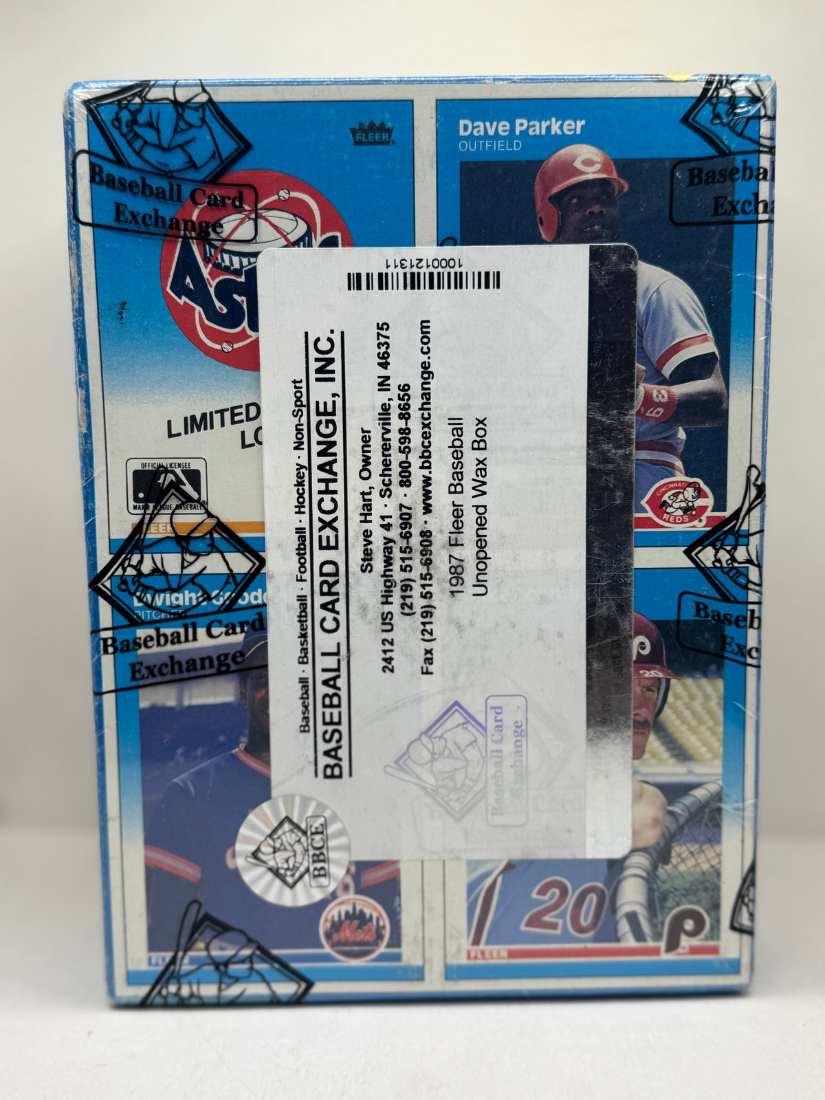 1987 Fleer Baseball Box BBCE Certified Wrapped Sealed Bo Jackson Rookie RC Bonds
