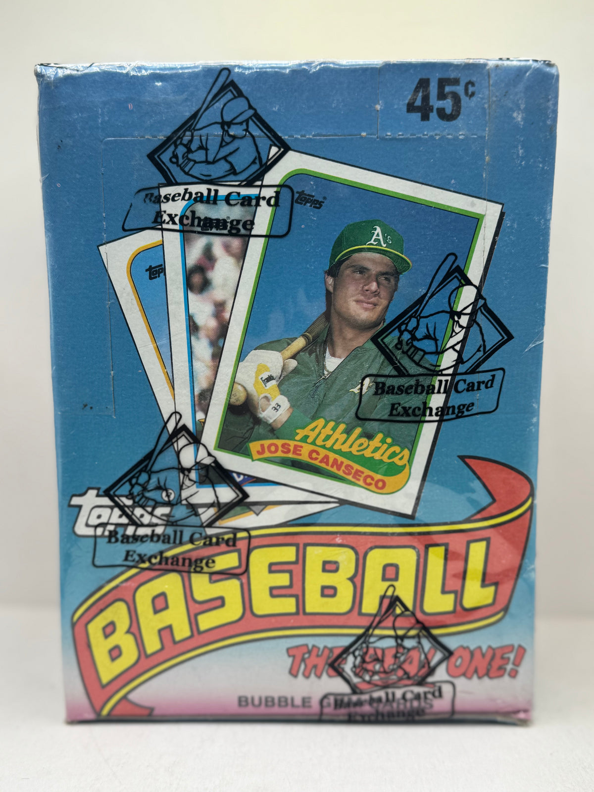 1989 Topps Baseball Wax Box BBCE Wrapped FASC Randy Johnson RC Chase