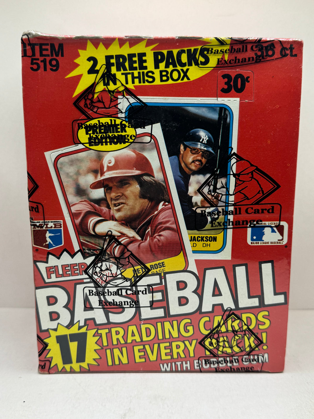 1981 Fleer Baseball Wax Box BBCE Wrapped/Sealed