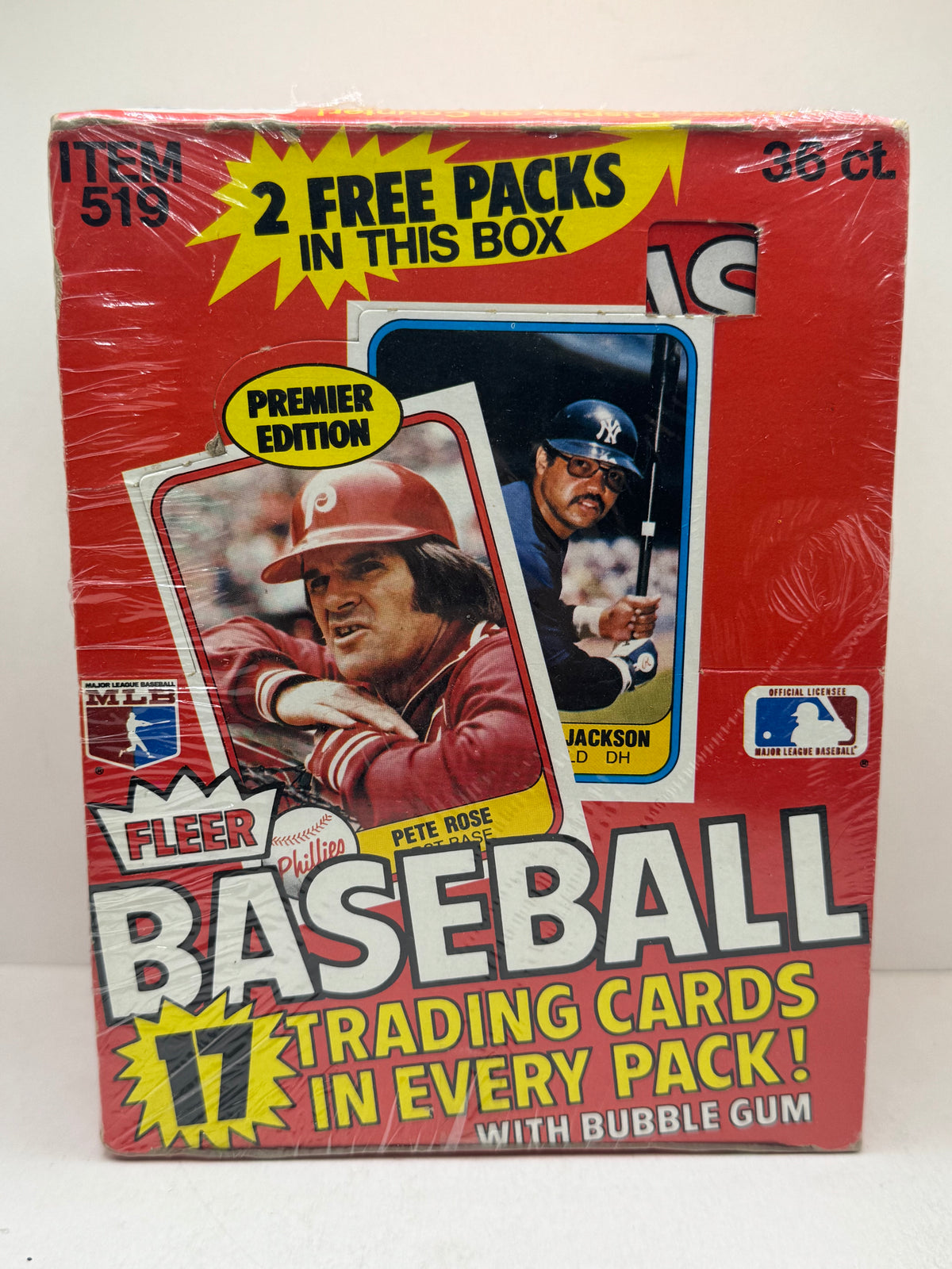 1981 Fleer Baseball Wax Box Sealed