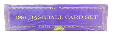 1987 Topps Tiffany Collectors Edition Baseball Complete Set Factory Sealed Bonds