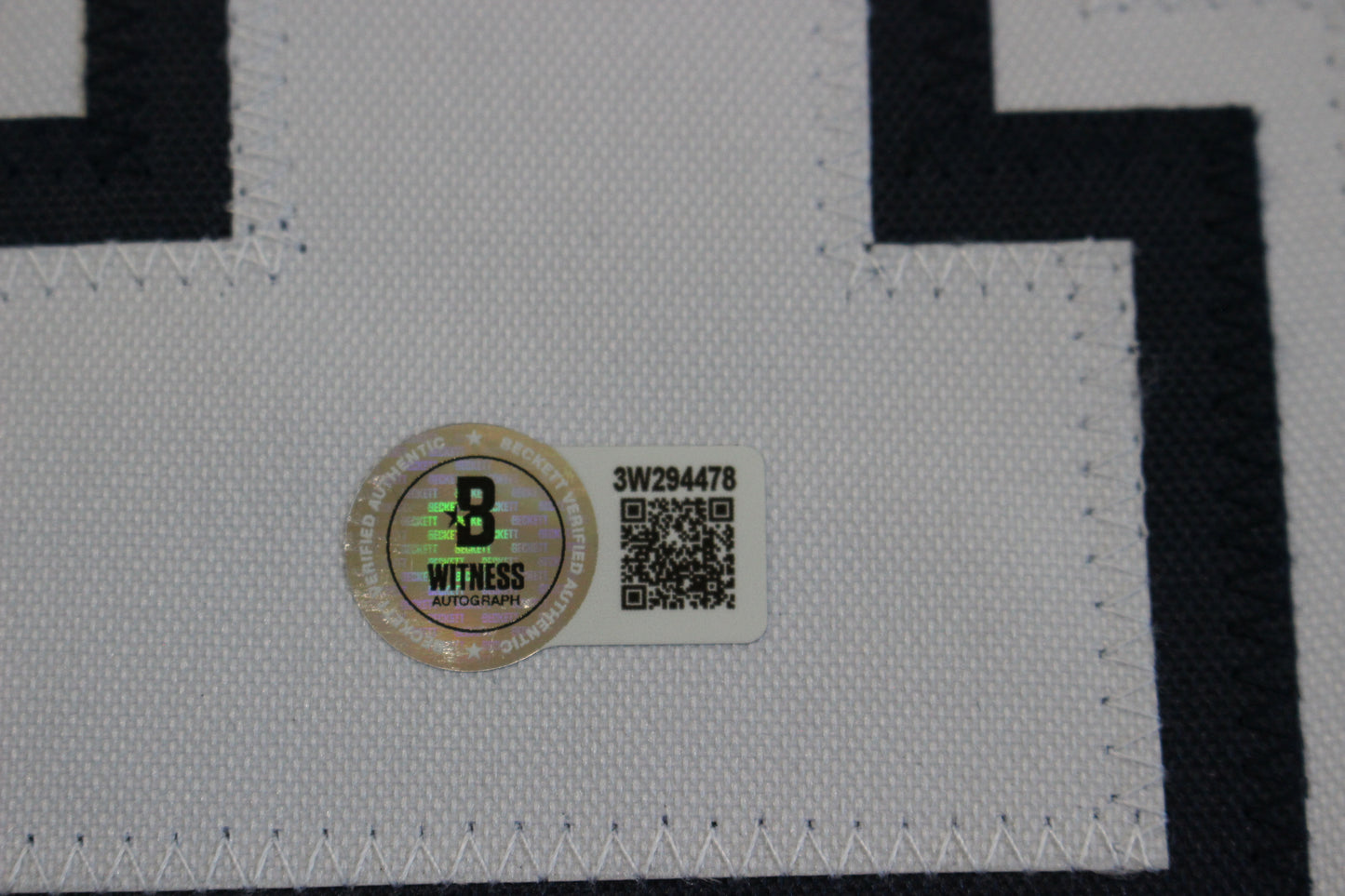 DANNY WHITE SIGNED FOOTBALL ROAD JERSEY L Dallas Cowboys BAS COA