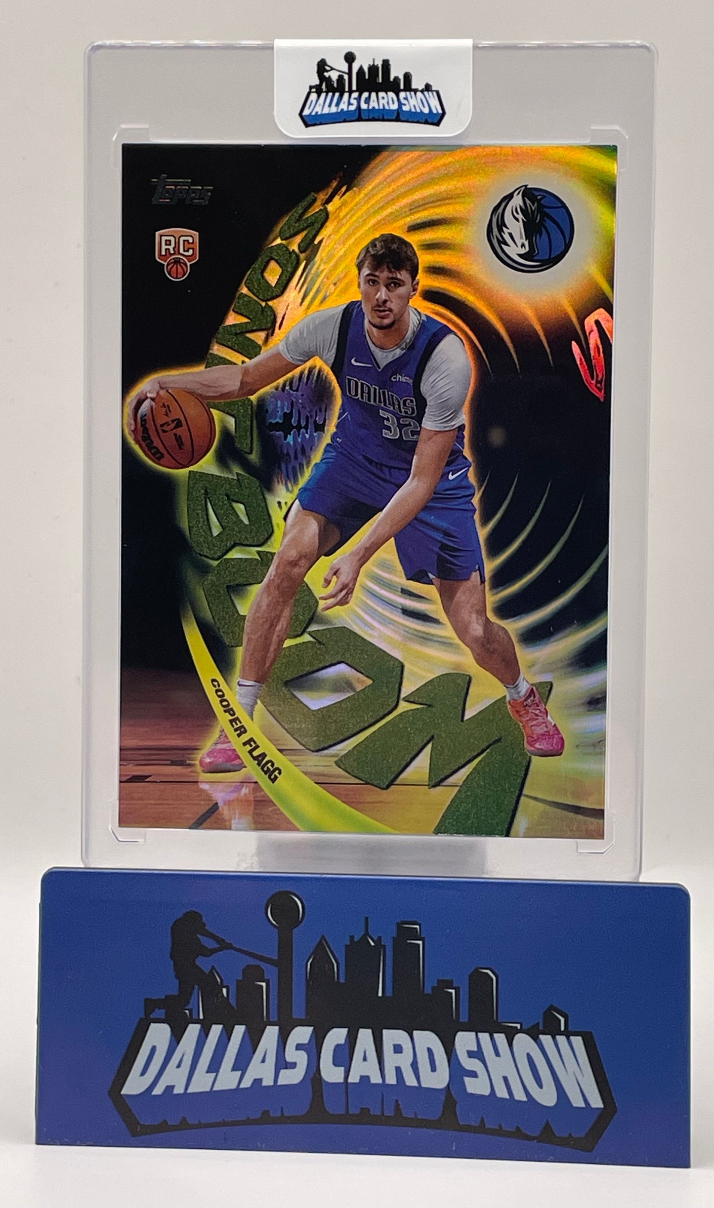 2025-26 Topps #SB-18 Cooper Flagg Sonic Boom Case Hit
