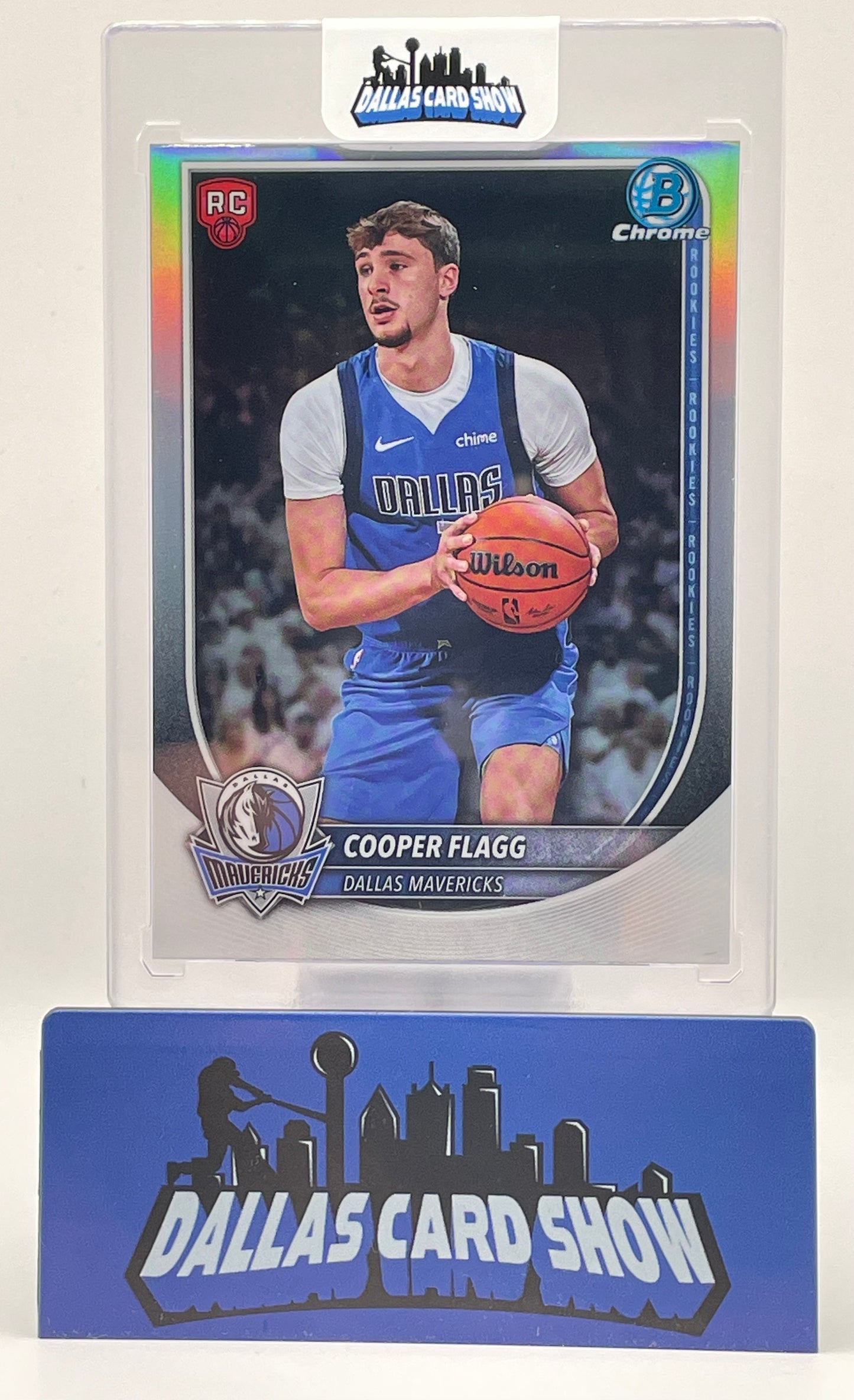 2025-26 Topps #BRR-1 Cooper Flagg Red Rookie Logo Mavericks