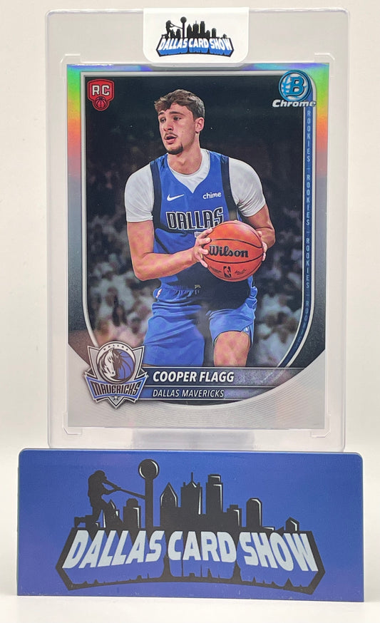 2025-26 Topps #BRR-1 Cooper Flagg Red Rookie Logo Mavericks