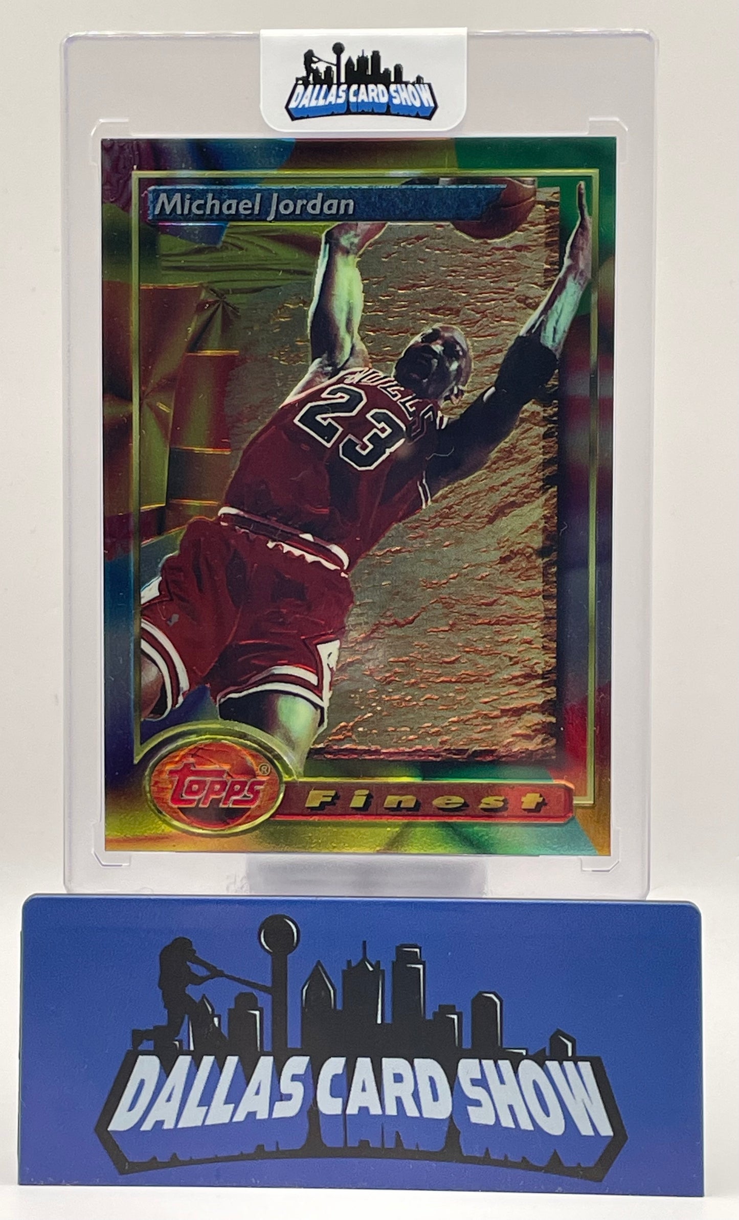 1993-94 Topps Finest #1 Michael Jordan Chicago Bulls