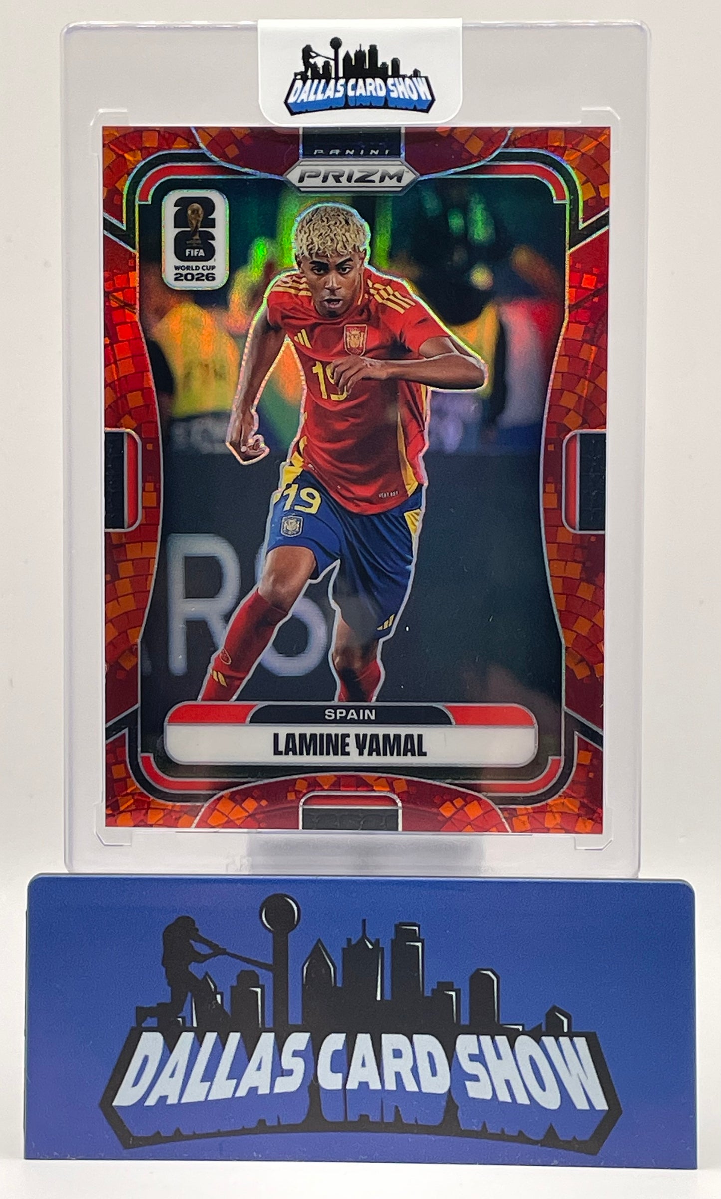 2026 Panini Prizm World Cup Lamine Yamal #70 Maple Leaf /86 Spain