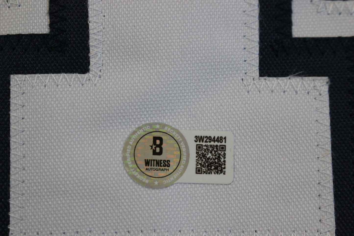 DANNY WHITE SIGNED FOOTBALL ROAD JERSEY Medium Dallas Cowboys BAS