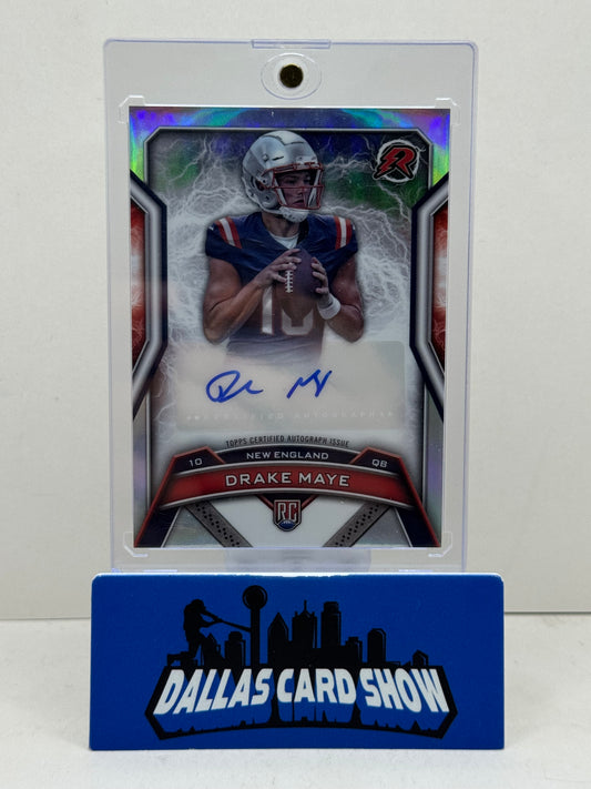 2025 Topps Resurgence RRS-DM Drake Maye Rookie Signatures RC Patriots