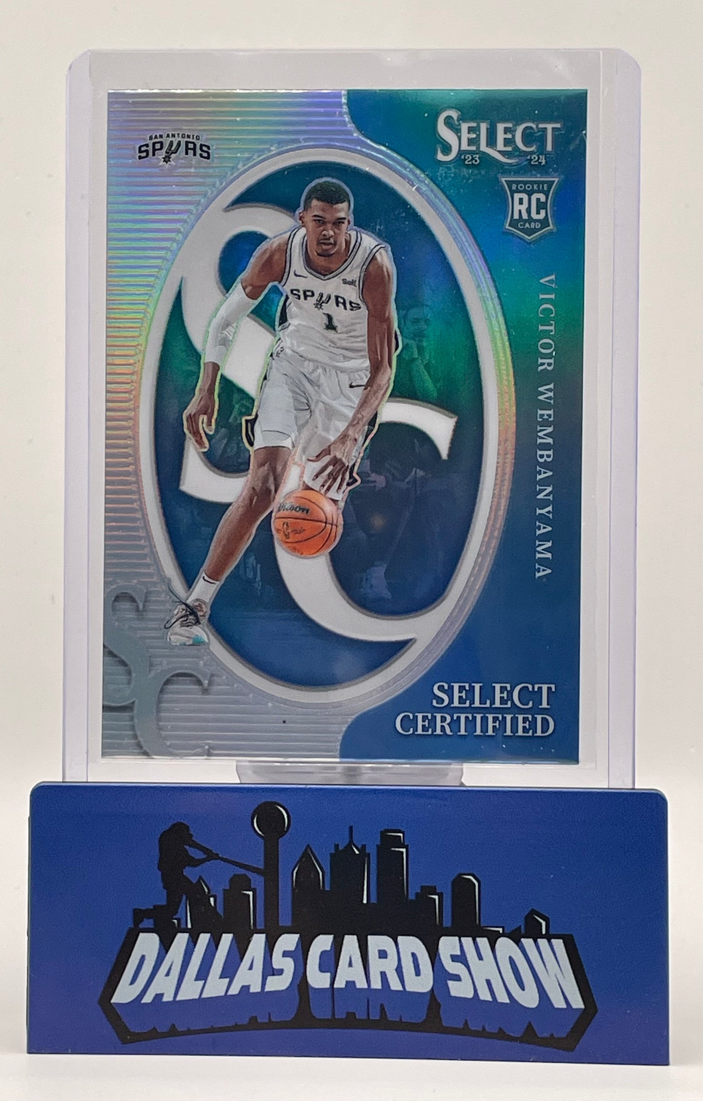 2023-24 Panini Select #3 Victor Wembanyama Prizm Select Certified Rookie RC
