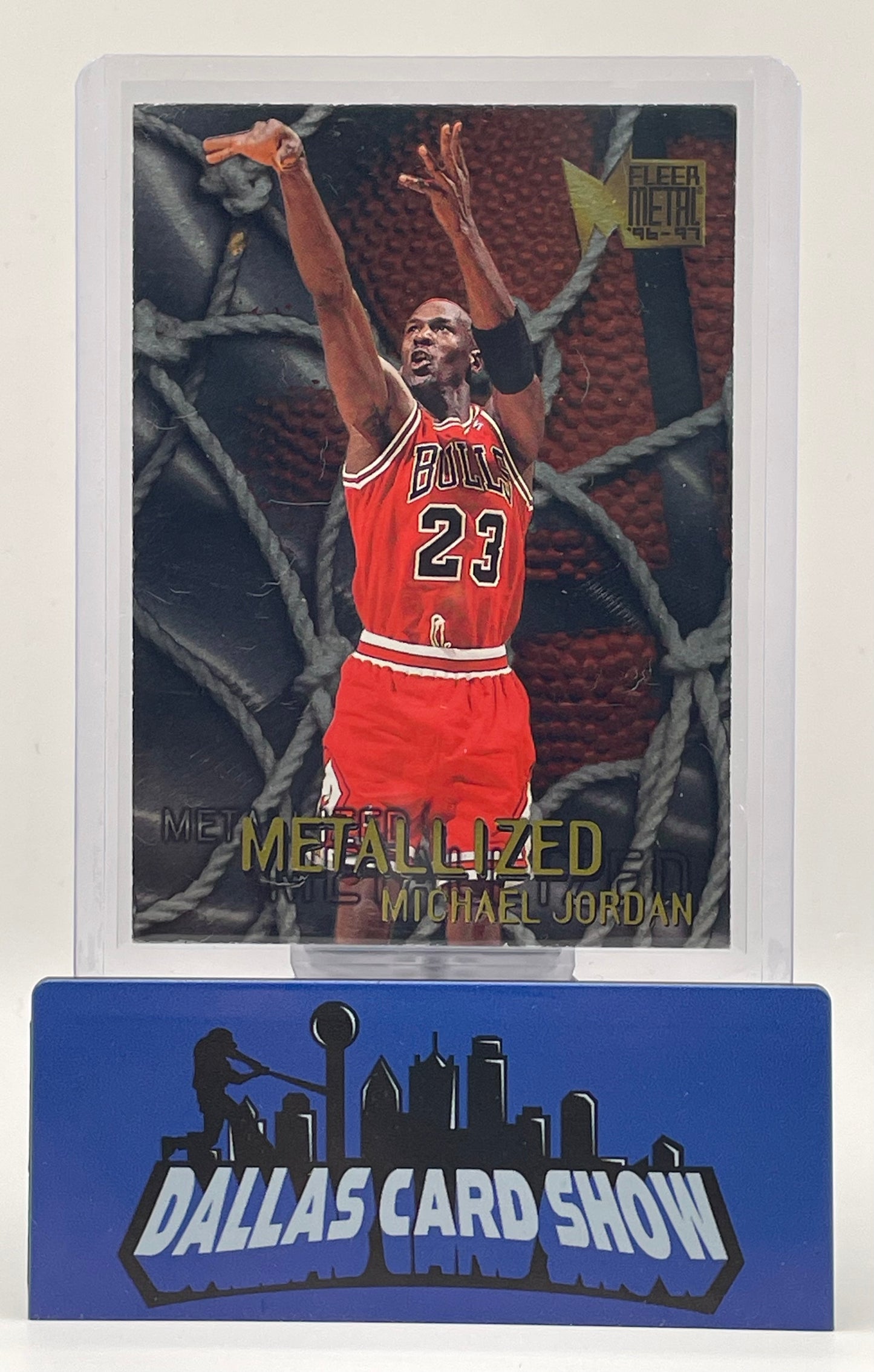1996-97 Fleer Metal #Michael Jordan Metalized Chicago Bulls