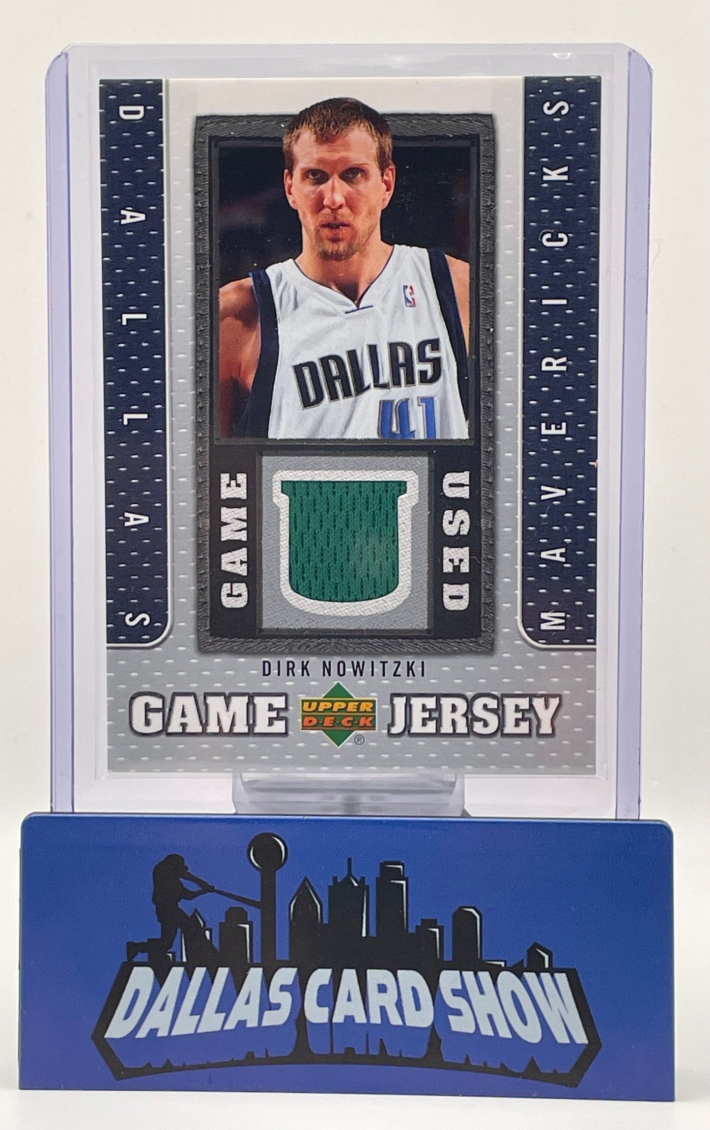 2007-08 Upper Deck #GJ-DN Dirk Nowitzki Game Jersey