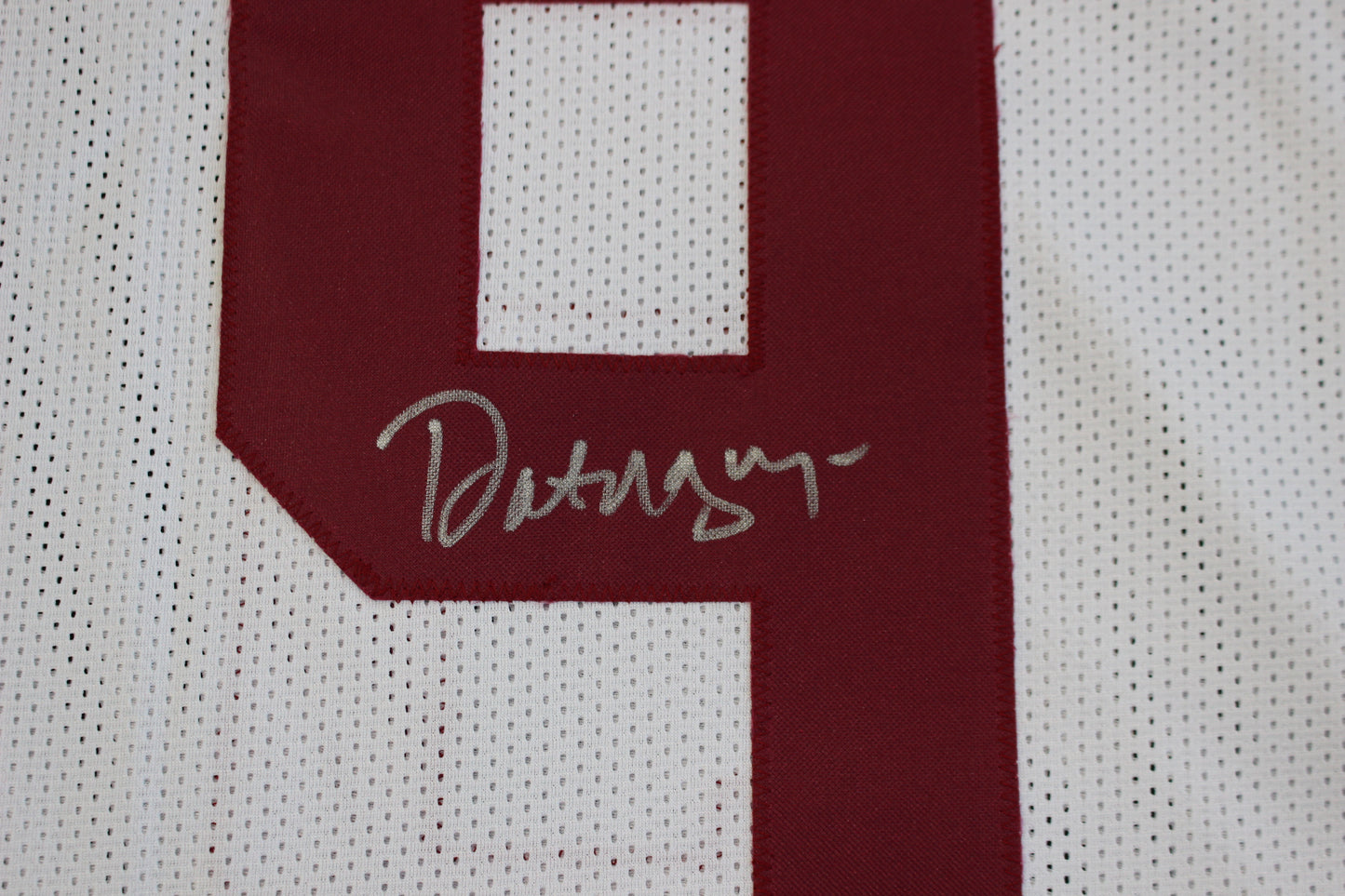 DAT NGUYEN WHITE A&M SIGNED FOOTBALL JERSEY w/SB XI MVP BAS