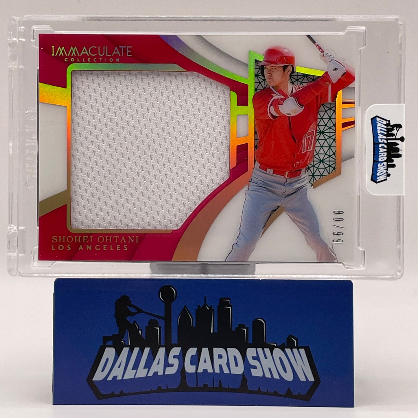 2018 Panini Immaculate #SBJ-SO Shohei Ohtani Rookie Relic /99