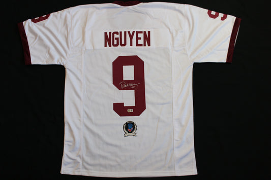 DAT NGUYEN SIGNED FOOTBALL HOME JERSEY Texas A&M Aggies Cowboys BAS