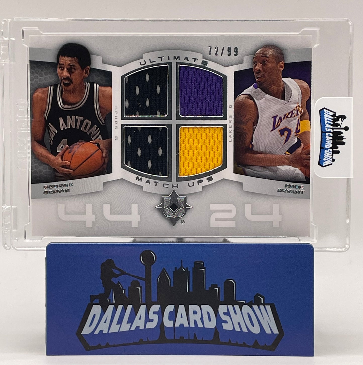 2007-08 Upper Deck Ultimate Match-Ups #UM-BG Kobe Bryant,George Gervin /99