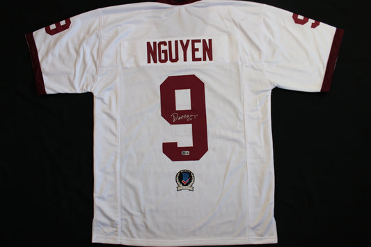 DAT NGUYEN SIGNED FOOTBALL HOME JERSEY Texas A&M Aggies Cowboys BAS