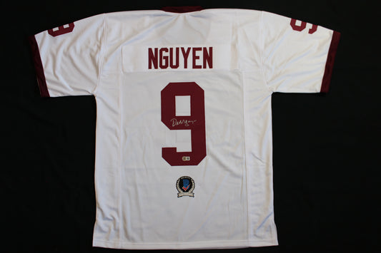 DAT NGUYEN SIGNED FOOTBALL HOME JERSEY Texas A&M Aggies Cowboys BAS