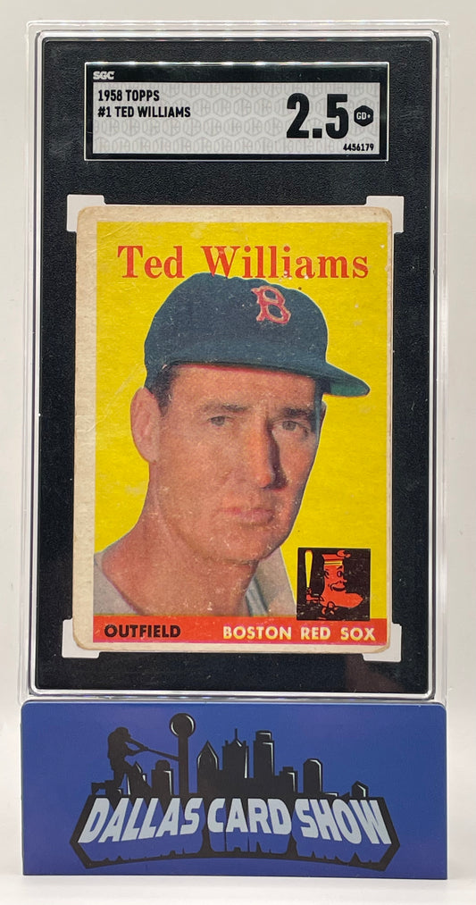 1958 Topps #1 Ted Williams SGC 2.5
