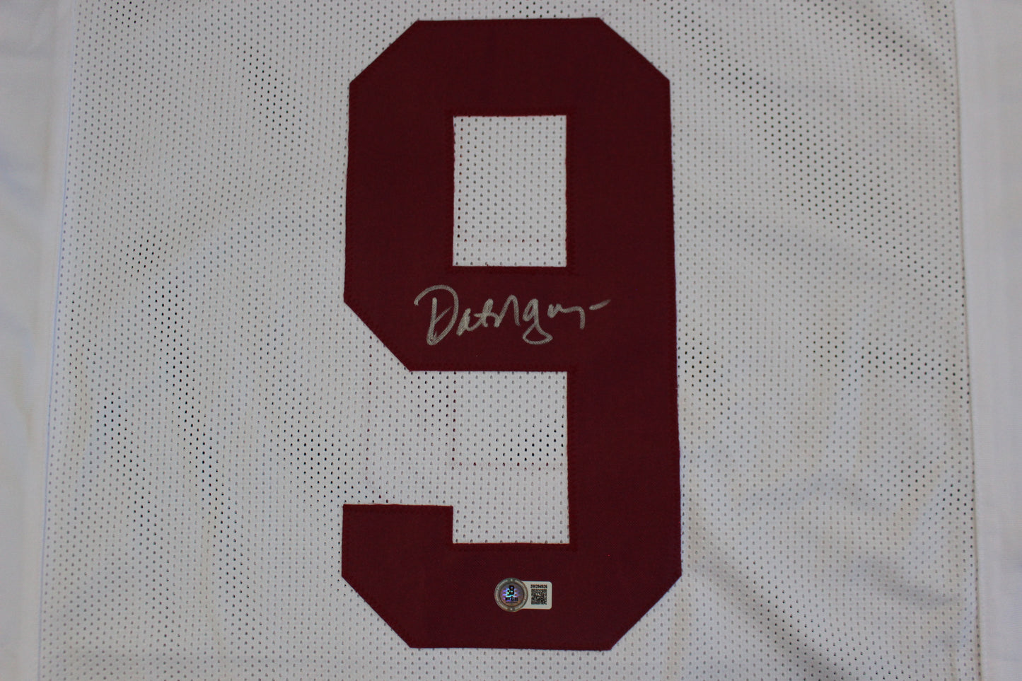 DAT NGUYEN SIGNED FOOTBALL HOME JERSEY Texas A&M Aggies Cowboys BAS
